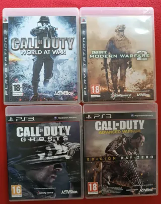 Lote 4 Giochi Call of Duty PS3