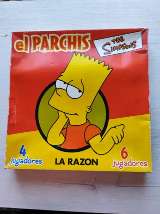 Juego de mesa Parchís The Simpsons