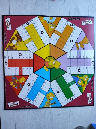 Juego de mesa Parchís The Simpsons