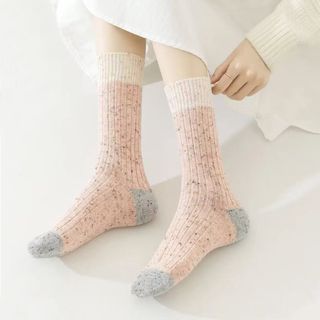 6 Pares Calcetines Lana Mujer Talla 35-40