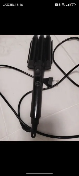 Rizador de pelo tenazas