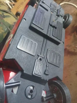 Juguete antiguo, Coche Rico JEFE bomberos