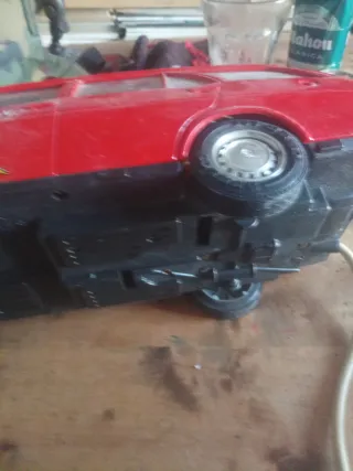 Juguete antiguo, Coche Rico JEFE bomberos