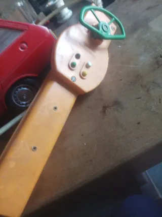 Juguete antiguo, Coche Rico JEFE bomberos