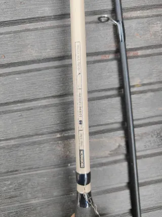 Conjunto caña de pescar y carrete