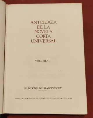 Antología de la Novela Corta Universal