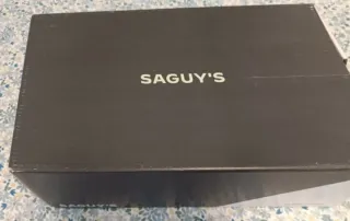 Sandalias Saguys Beige y Dorado