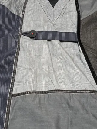 Vestido Desigual Patchwork