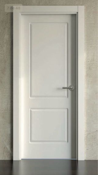 2 Puertas de paso blanca NUEVAS.