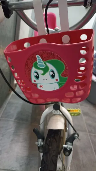 Bicicleta infantil rosa