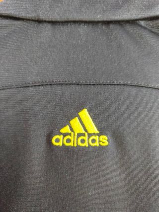 Sudadera Adidas Color Negro, Gris y Amarillo S