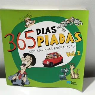 365 dias piadas com adivinhas engrac̜adas. Vol. 2