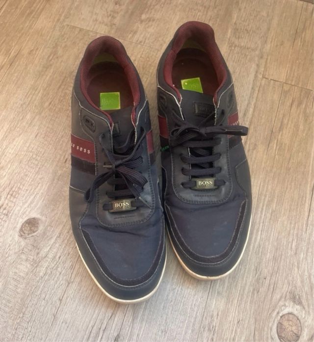 Zapatillas Hugo Boss Azul y Rojo