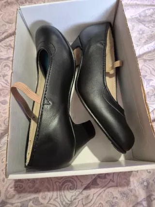 Zapatos Flamenco A.MUNA Talla 35 Negros