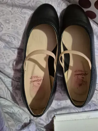 Zapatos Flamenco A.MUNA Talla 35 Negros