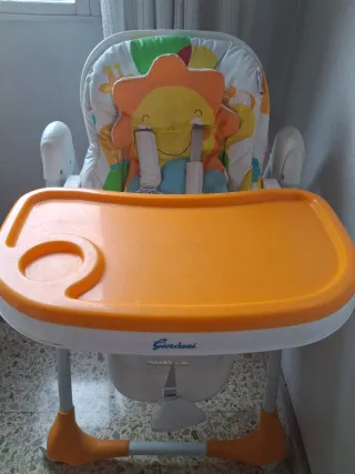 Trona Giordani Naranja y Blanca