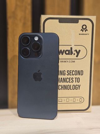 IPHONE 15 PRO 256GB AZUL 90% BATERIA