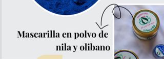 Mascarilla Nila y Olíbano en Polvo