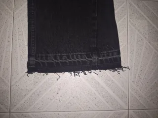 Pantalón flare jean zara