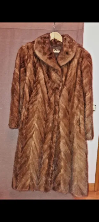 Abrigo de piel