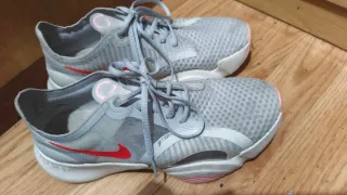 Zapatillas Nike SuperRep Gris y Rosa