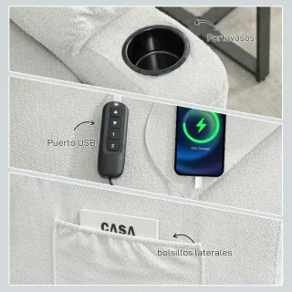 Sillón Relax Eléctrico Reclinable