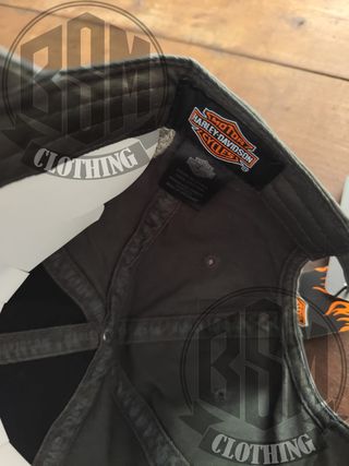 Cappellino Harley Davidson skull bicolore