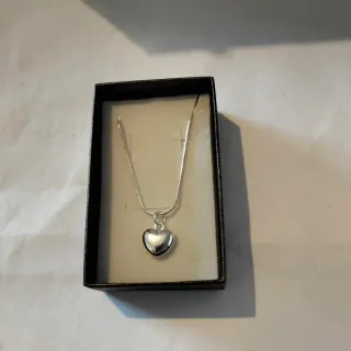 Collar Corazón Plata