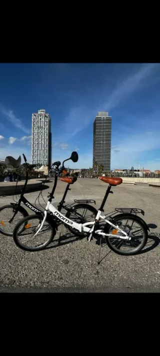 2 Bicicletas plegables Moma