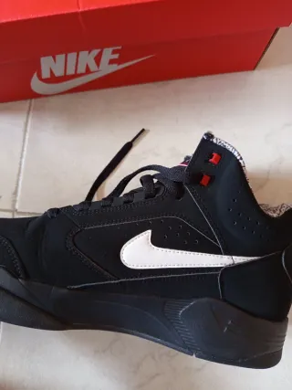 Zapatillas Nike Air Flight Lite Mid Negras