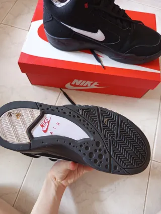 Zapatillas Nike Air Flight Lite Mid Negras