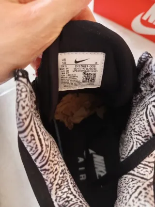 Zapatillas Nike Air Flight Lite Mid Negras