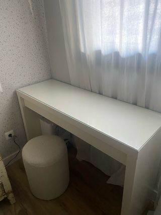 Tocador malm  con puff