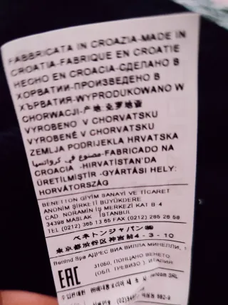 Maglione Uomo Nero Taglia L in lana