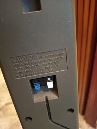 Altavoces Panasonic Plateados y Negros