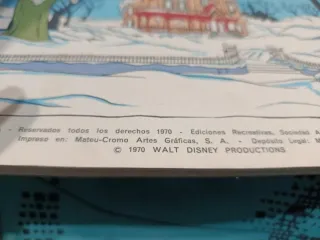 La dama y el vagabundo 1970. Tamaño gigante.