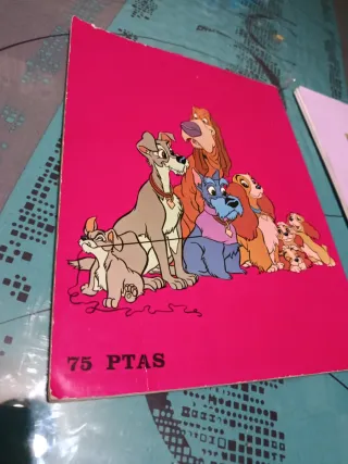 La dama y el vagabundo 1970. Tamaño gigante.