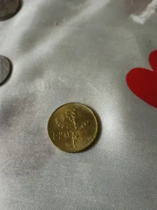 Moneta antica 1 Lira 1990
