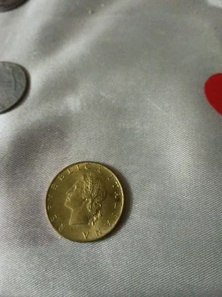 Moneta antica 1 Lira 1990