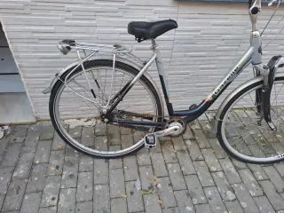 Bicicleta Gazelle Clásica Plata