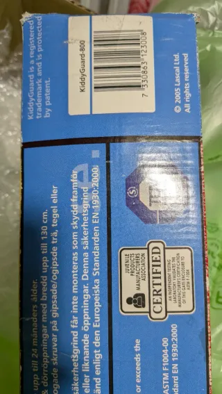 Barrera de seguridad Lascal KiddyGuard-800