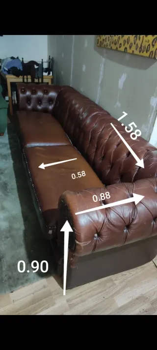 Oferta!Set de salón y Sofá  estilo Chester.