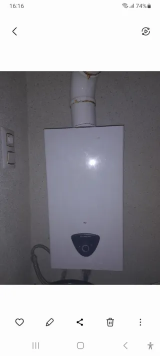 Calentador Gas ARiSTON Butano/Natural