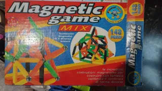 Set Gioco Costruzioni Magnetiche