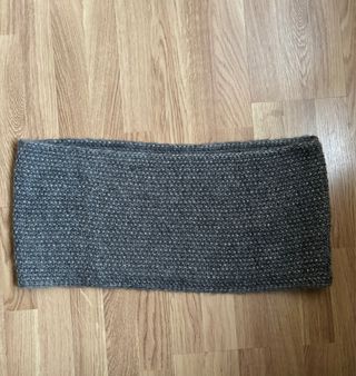 Bufanda cuello Barts gris plateado