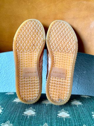 Adidas Samba Beige/Rosa Plataforma