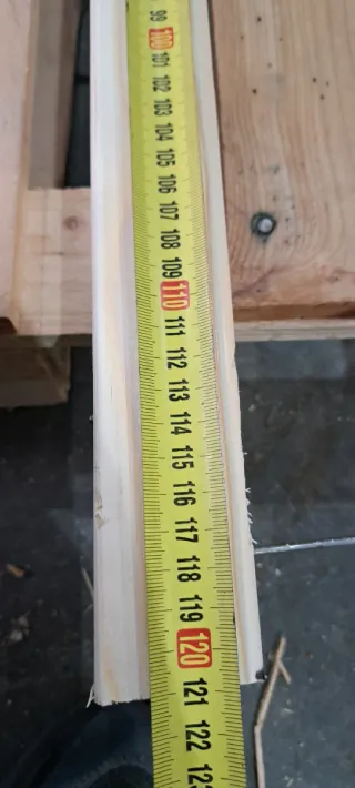 Listones de madera para proyectos