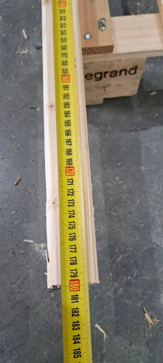 Listones de madera para proyectos