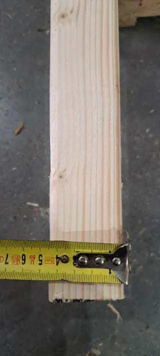 Listones de madera para proyectos