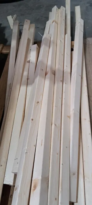 Listones de madera para proyectos